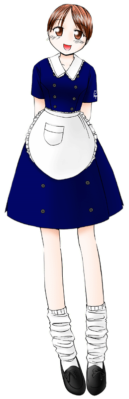 Papa´s Cafeパパスの制服のイラスト 愛知県 あ か さ たな Papa´s Cafe