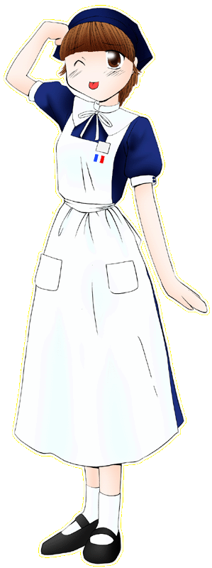 ヴィドフランスの制服のイラスト